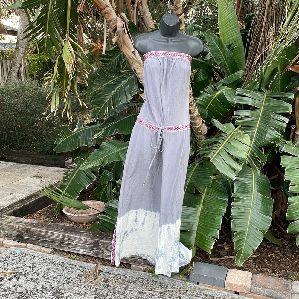 Gypsy 05 strapless tie-dye dress